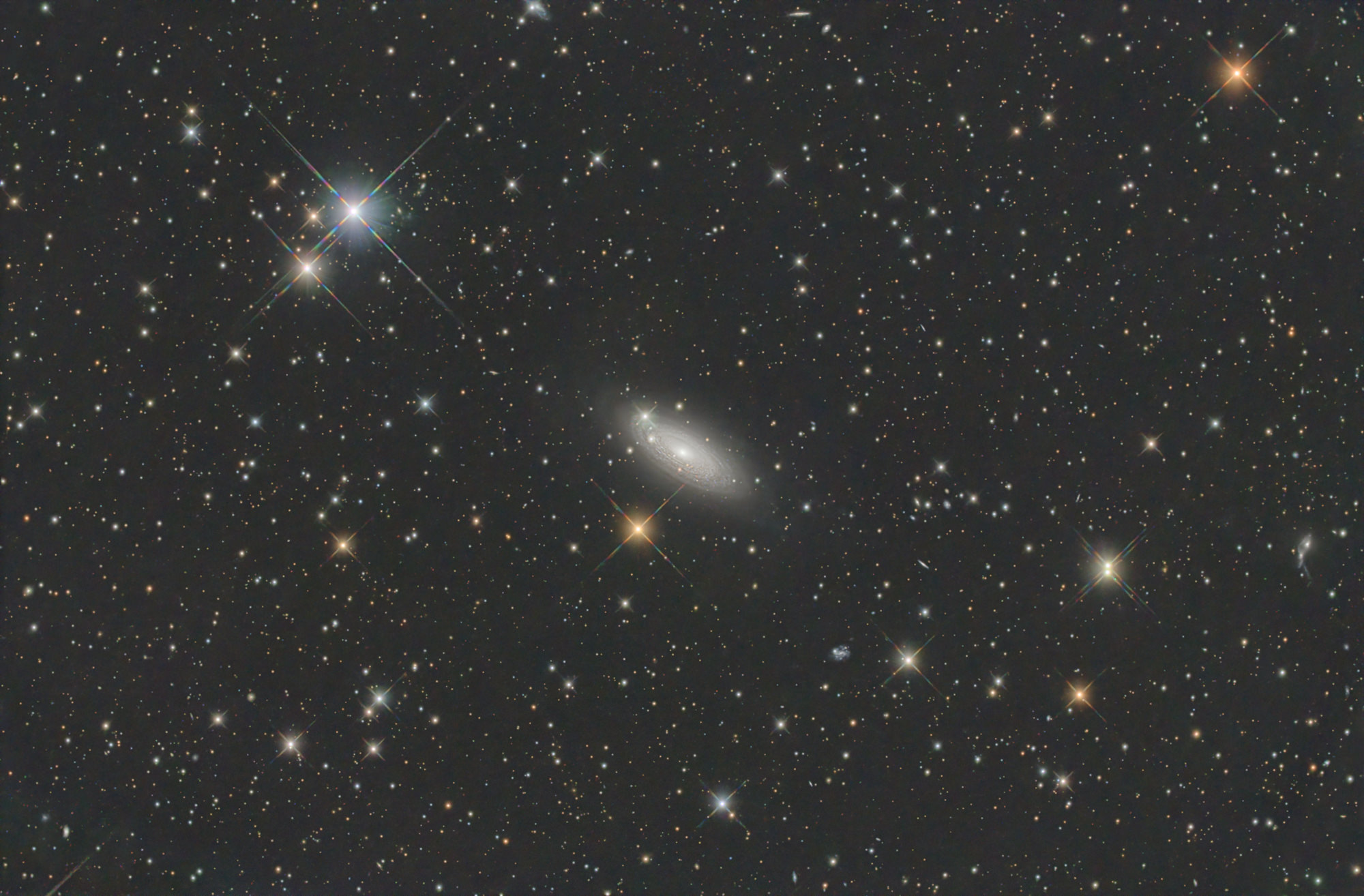 NGC2841 is a spiral galaxy in the constellation Ursa Major in the northern sky.